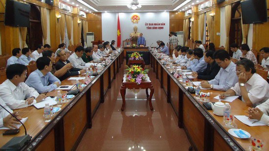 Deputy Prime Minister works with Binh Dinh - ảnh 1